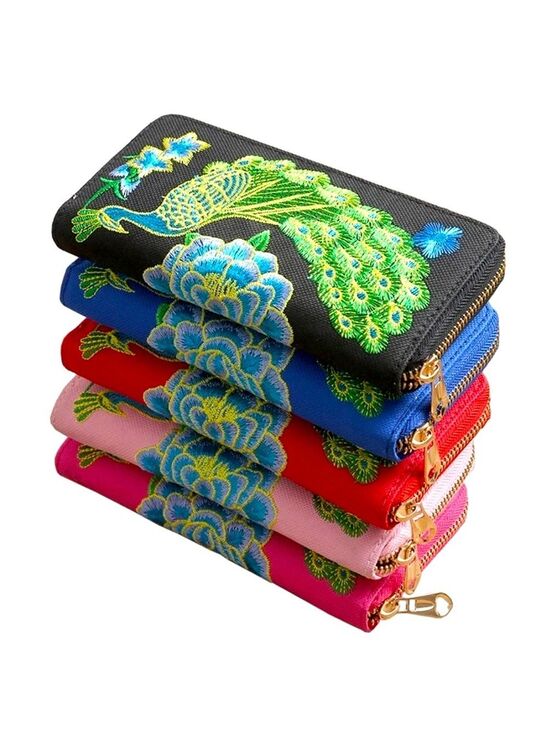 Boutique Handbags - Artisan Embroidered Wallets - Colors & Styles Available